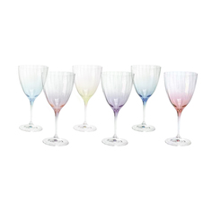 Набор бокалов для вина Bohemia Glass Арлекино 6 шт