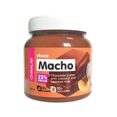 Паста шоколадная ChikaLab Choco Macho с кокосом и кешью 250 г