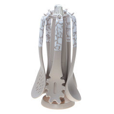 Набор кухонных принадлежностей Ownland KW-2456G 6 предметов белый