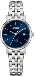 Японские наручные женские часы Citizen EU6090-54L. Коллекция Basic