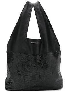 Paco Rabanne панельная сумка-тоут мешковатого дизайна