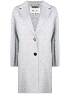 DVF Diane von Furstenberg однобортное пальто на пуговицах