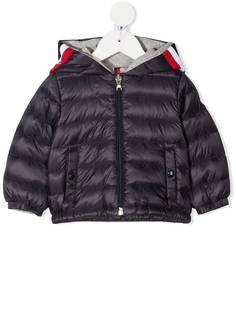 Moncler Kids пуховик с капюшоном