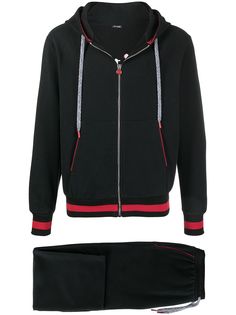 Kiton спортивный костюм с контрастной окантовкой