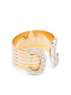 Cartier золотое кольцо pre-owned с бриллиантами
