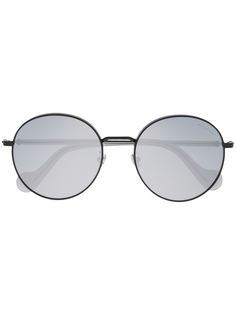 Moncler Eyewear солнцезащитные очки в круглой оправе