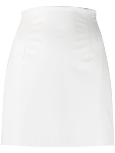 GAUGE81 юбка мини из искусственной кожи с завышенной талией