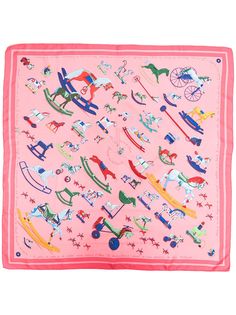 Hermès платок Raconte-Moi Le Cheval pre-owned Hermes