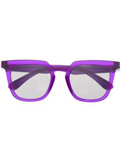 MYKITA+MAISON MARGIELA солнцезащитные очки в квадратной оправе