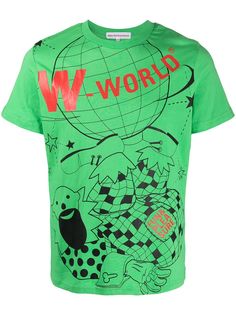 Walter Van Beirendonck Pre-Owned футболка Walter World