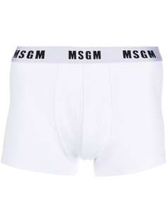 MSGM боксеры с жаккардовым логотипом