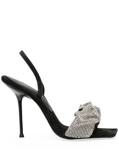 Alexander Wang босоножки Julie с кристаллами