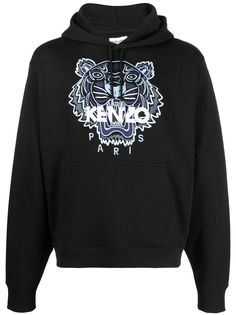 Kenzo худи с вышивкой Tiger