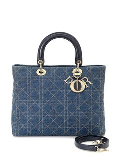 Christian Dior большая сумка Lady Dior Cannage pre-owned