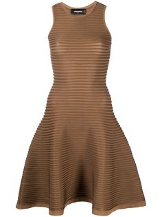 Dsquared2 платье в рубчик