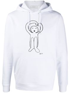 Société Anonyme худи с графичным принтом