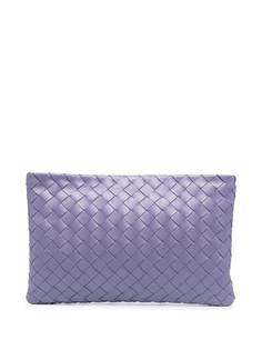 Bottega Veneta клатч с плетением Intrecciato