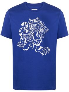 Kenzo футболка Three Tigers из коллаборации с Kansai Yamamoto