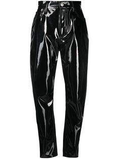 The Attico брюки с завышенной талией