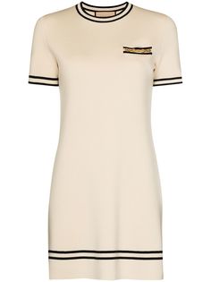 Gucci трикотажное платье мини