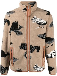 LOEWE флисовая куртка на молнии
