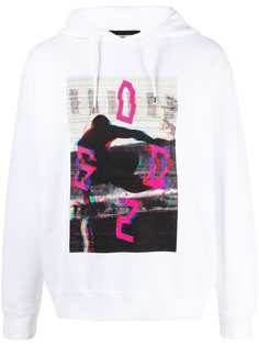 Dsquared2 худи с графичным принтом