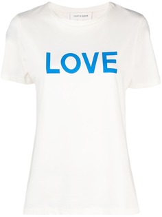 Chinti and Parker футболка с принтом Love