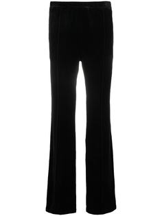 Haider Ackermann бархатные брюки прямого кроя