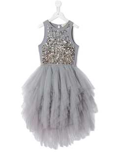 Tutu Du Monde декорированное платье с пышной юбкой