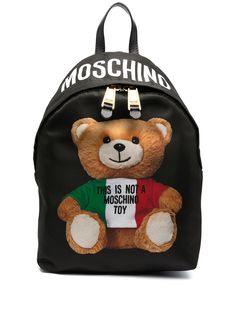 Moschino рюкзак с принтом Teddy Bear