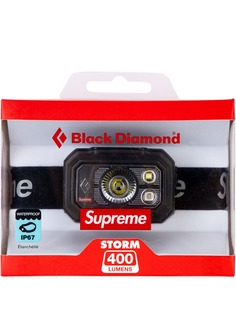 Supreme налобный фонарь Storm 400 из коллаборации с Black Diamond