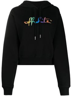 Off-White худи с логотипом