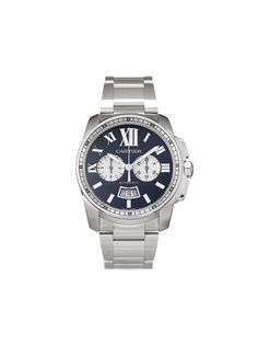 Cartier наручные часы Calibre Chronograph pre-owned 42 мм 2015-го года