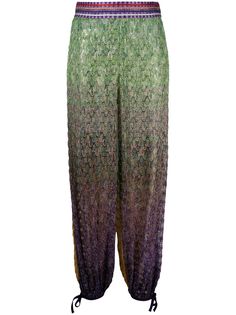 Missoni Mare пляжные брюки с эффектом омбре