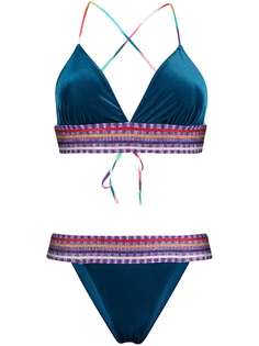 Missoni Mare бикини с бархатным эффектом