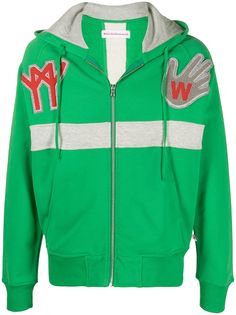 Walter Van Beirendonck Pre-Owned худи Hand On Heart на молнии