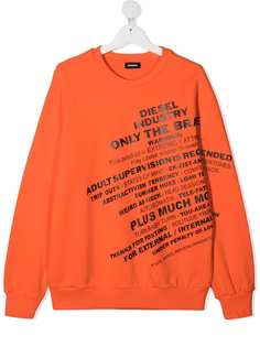 Diesel Kids толстовка Only The Brave