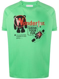 Walter Van Beirendonck Pre-Owned футболка с принтом Wonderful