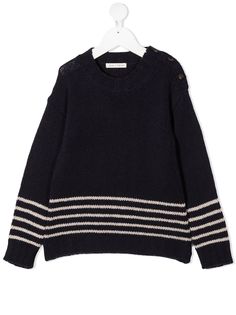 Zhoe & Tobiah полосатый джемпер крупной вязки