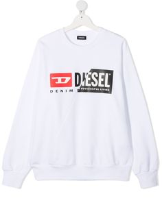 Diesel Kids толстовка с логотипом