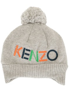 Kenzo Kids шапка бини с вышитым логотипом