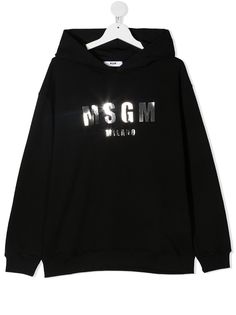 Msgm Kids худи с логотипом