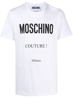 Moschino футболка с логотипом