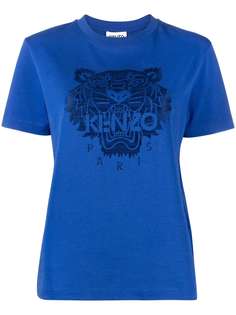 Kenzo футболка с вышивкой Tiger