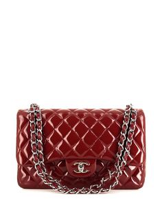 Chanel Pre-Owned стеганая сумка на плечо с логотипом CC