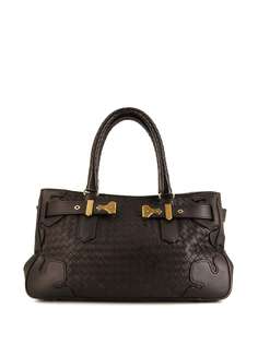 Bottega Veneta Pre-Owned сумка-тоут с плетением Intrecciato