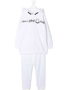 Moncler Enfant спортивный костюм Love That Lasts с логотипом