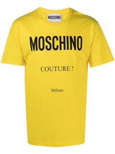 Moschino футболка с надписью