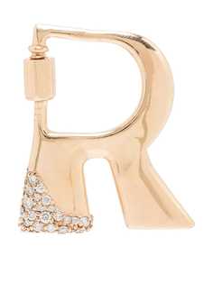 Marla Aaron подвеска из желтого золота с бриллиантами