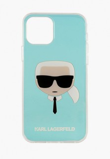 Чехол для iPhone Karl Lagerfeld 12/12 Pro (6.1), PC/TPU Karls Head Iridescent